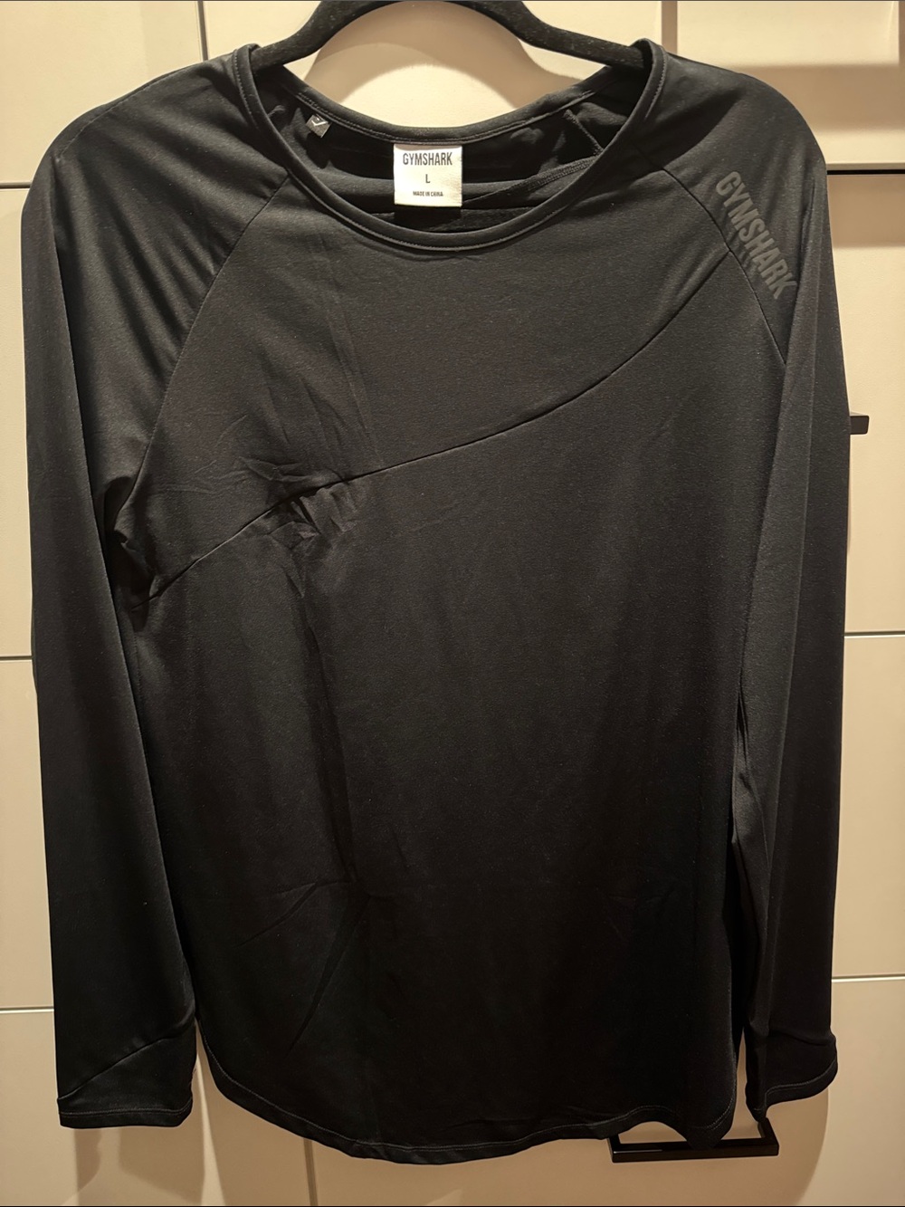 Gymshark Women Long Sleeve Performance Shirt - Black